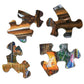 Springbok Puzzles - The Hunting Lodge - 1000 Piece Jigsaw Puzzle - Large 30 Inches by 24 Inches Puzzle - Made in USA - Unique Cut Interlocking Pieces