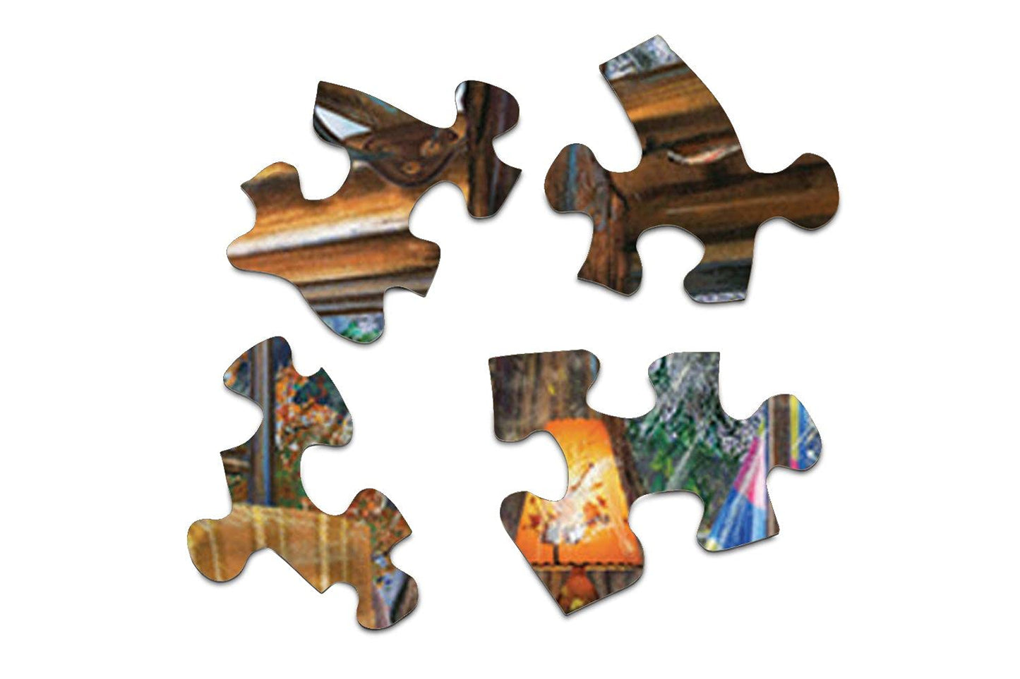 Springbok Puzzles - The Hunting Lodge - 1000 Piece Jigsaw Puzzle - Large 30 Inches by 24 Inches Puzzle - Made in USA - Unique Cut Interlocking Pieces