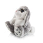 My OLi Easter Bunny Stuffed Animal 8.5in Plush Easter Rabbits Stuffed Animals with Floppy Ear Bedtime Friend Soft Toy Gifts for Kids Girls Boys, Gray