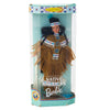 Barbie 1997 Collector Edition Dolls of the World 12 Inch Doll - Fourth Edition Native American Barbie with Poncho, Skirt, Headband, Moccasins