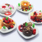 ThaiHonest 5 Dollhouse Miniatures Pancake & Cake Food Supply Handcrafted,Tiny Food