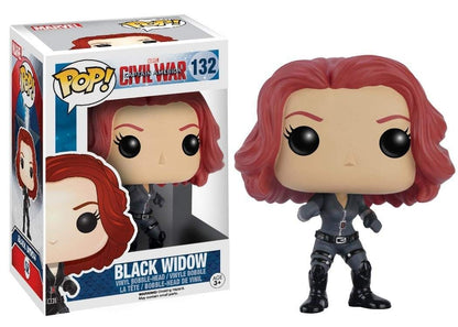 Funko POP Marvel: Captain America 3: Civil War Action Figure - Black Widow