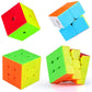 AHYUAN Speed Cube Set 2x2x2 Speed Cubes 3x3 Mgaic Cube Toy 3x3x3 Magic Cubes Puzzle Game Cube Puzzles 3x3 Puzzle Sensory Toys for Kids and Adults