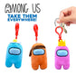 Just Toys LLC Among US 3" Plush Backpack Hangers - Series 2