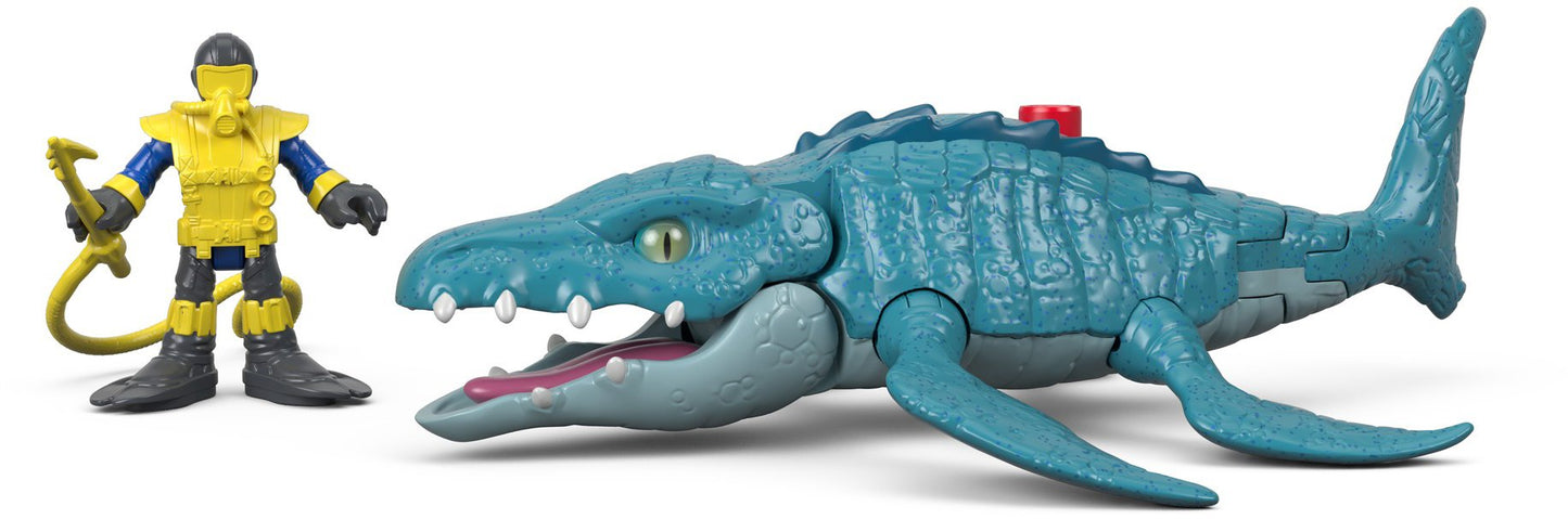 Imaginext Jurassic World, Mosasaurus & Diver