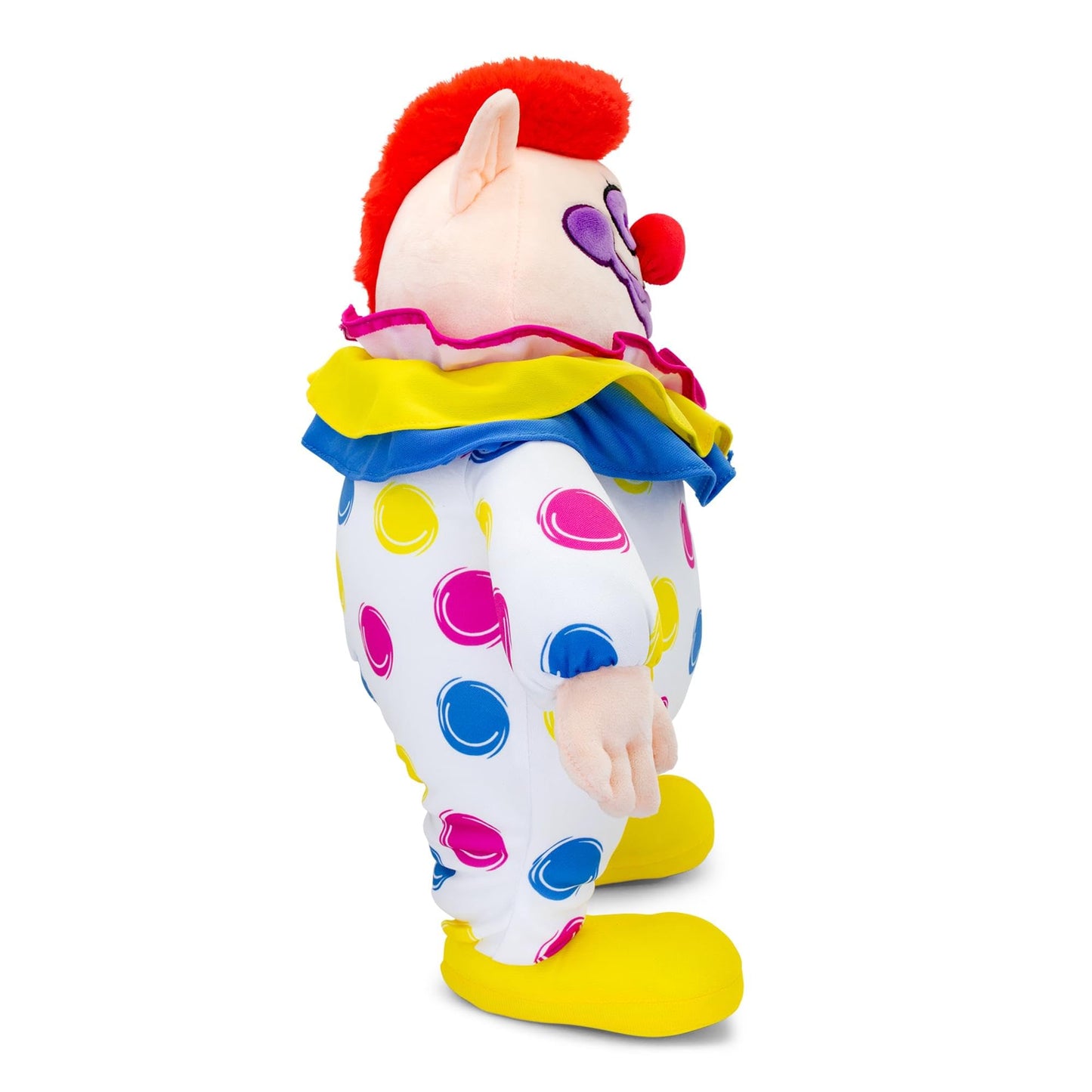 Killer Klowns from Outer Space Fatso 14-Inch Collector Plush Toy, Large Soft Stuffed Animal