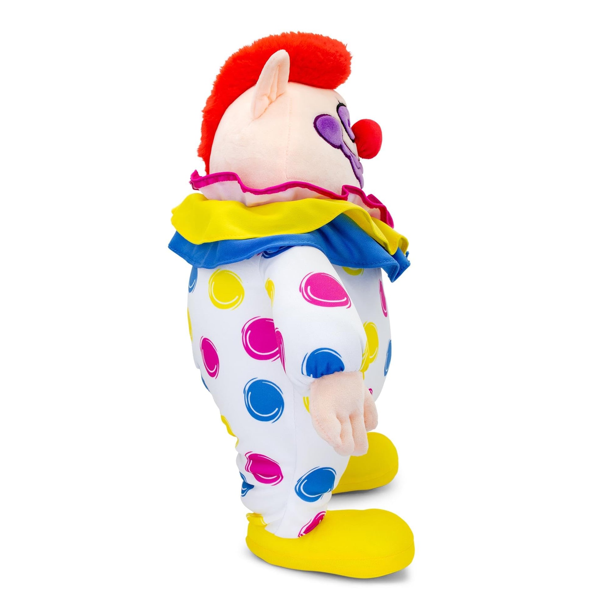 Killer Klowns from Outer Space Fatso 14-Inch Collector Plush Toy, Large Soft Stuffed Animal