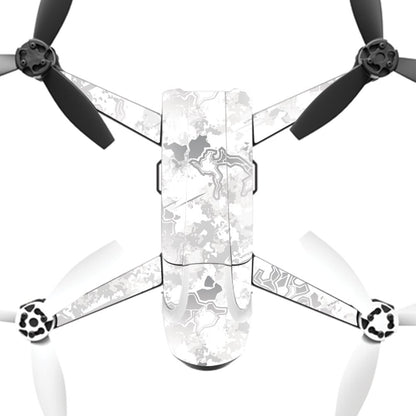 MightySkins Skin Compatible with Parrot Bebop 2 - Viper Snow | Protective, Durable, and Unique Vinyl Decal wrap Cover | Easy to Apply, Remove,