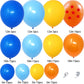 Dragon Balloons Dragon Z Party Supplies - 139 Pcs 7 Stars Balls Birthday Balloon Garland Arch Kit, Dragon Z Ball Latex Balloon Arch For Video Game