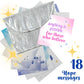 ANGELITOS MAGICOS 15" Little Magic Angels Plushies. Angel Doll with Magical Positive Affirmation Cards from Guardian Angel Academy, for Girls 3+