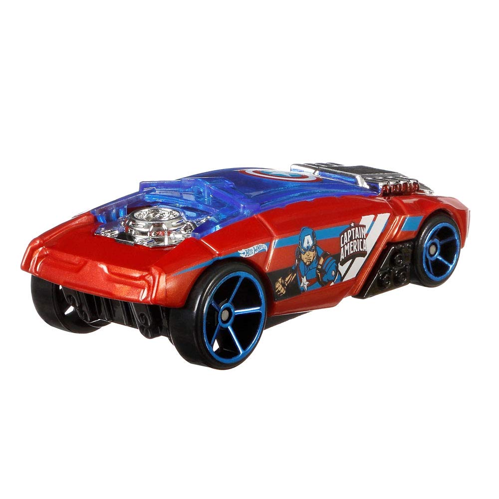 Hot Wheels Marvel Captain America Rogue Hog Die Cast 1:64