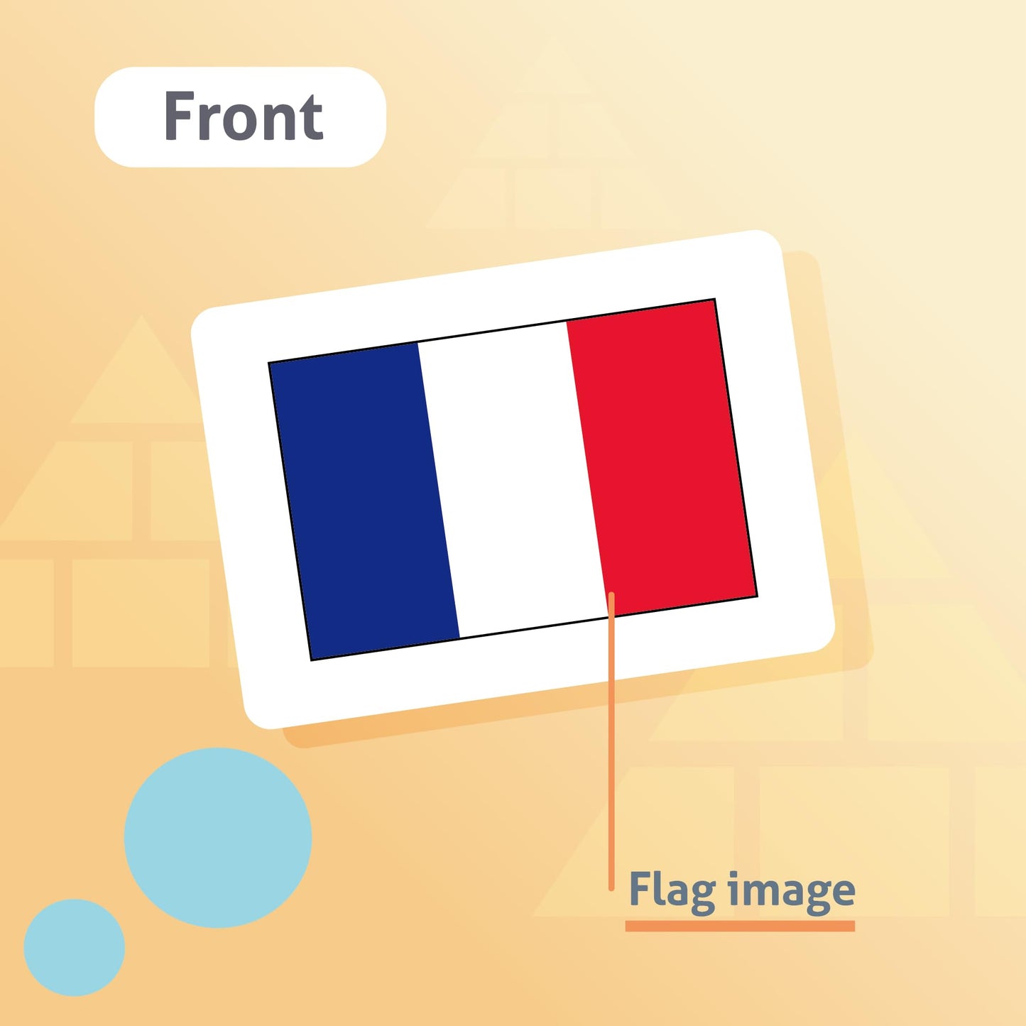 CARDDIA | Collection of Country Flags Educational Flashcards | 242 Flags with Country Names, Territory Shapes, Capitals & Continents | Durable