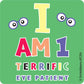 Eye Chart Stickers - Prizes and Giveaways - 100 per Pack
