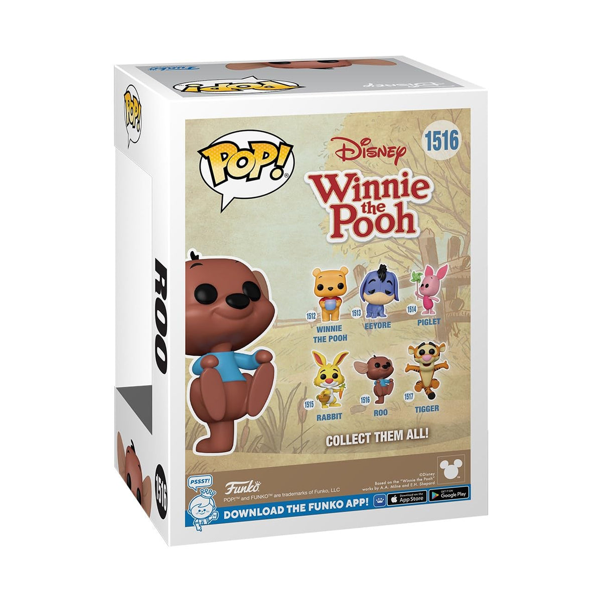 Funko POP Disney: Winnie The Pooh - Roo - Collectable Vinyl Figure - Gift Idea - Official Merchandise - for Kids & Adults - TV Fans - Model Figure