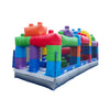 HeroKiddo 20ft Block Party Commercial Inflatable Obstacle Course with Blower