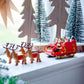 LEGO Santa's Sleigh - Building Toys for Kids, Boys & Girls, Ages 9+ - Indoor Christmas Decorations for Home W/Santa Claus Figurine & Reindeer - Gifts