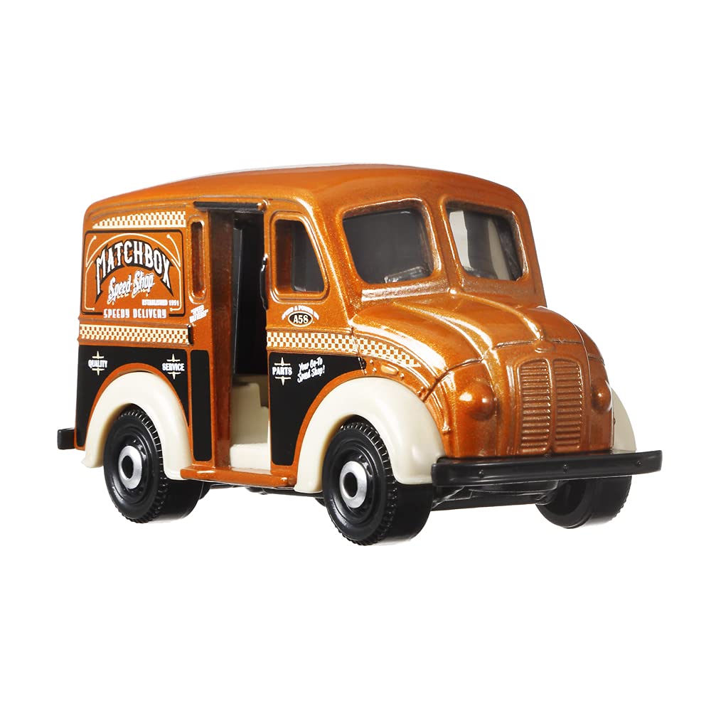 Matchbox Divco Milk Truck (Brown) 5/20, Moving Parts 2021