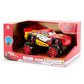 Disney Store Official Lightning McQueen Light-Up Remote Control Car - Lightning McQueen RC Car with Monster Truck Wheels, 2.4GHz Radio Controlled RC