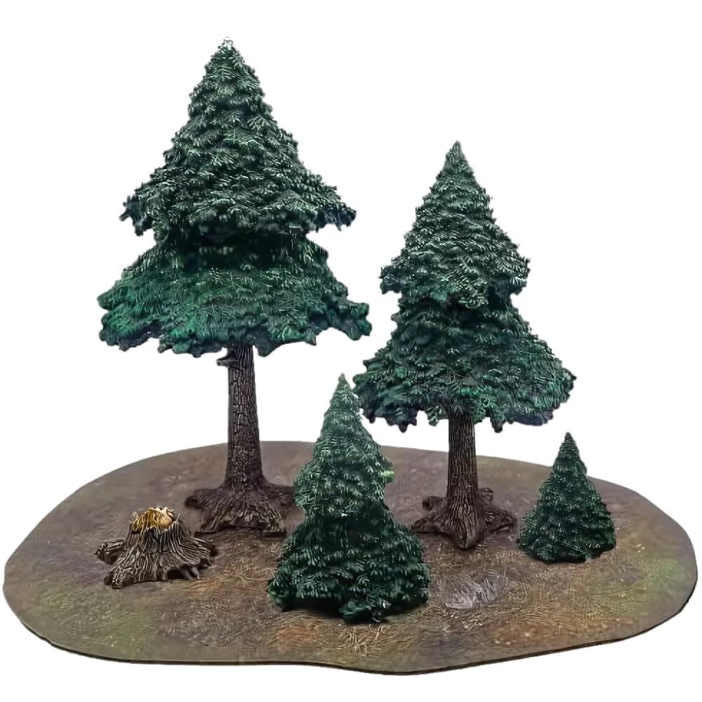 Monster Fight Club - Monster Scenery: Evergreen Pine Forest Double Pack (2 Items)