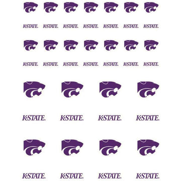 Fanatic Group Kansas State Wildcats Sticker Sheet - 2 Sheets
