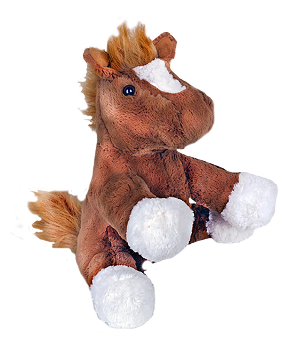 Stuffems Toy Shop Make Your Own Stuffed Animal Mini 8 Inch Chestnut the Horse Kit - No Sewing Required!
