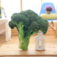 GracesDawn Green Simulation Vegetables, red Peppers, Broccoli, Bitter Melon, peas, Cabbage Vegetable Stuffed Plush Toys, Pillows Lumbar Pillows, Ideal