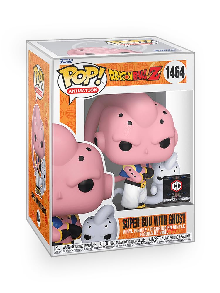 Funko Pop! Anime: Dragon Ball Z - Super Buu with Ghost Vinyl Figure