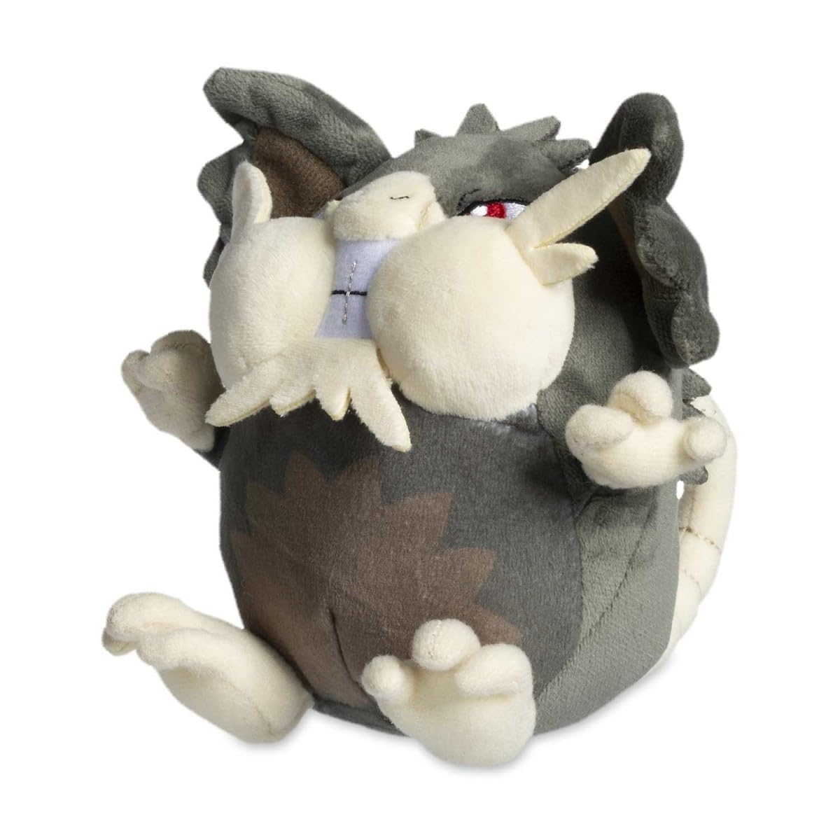 Pokémon Center: Alolan Raticate Sitting Cuties Plush
