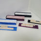 Lucite Rumikub Premium Set - Tiles, Holders, and Storage Acrylic Box Included (Blue Marble/White Marble)