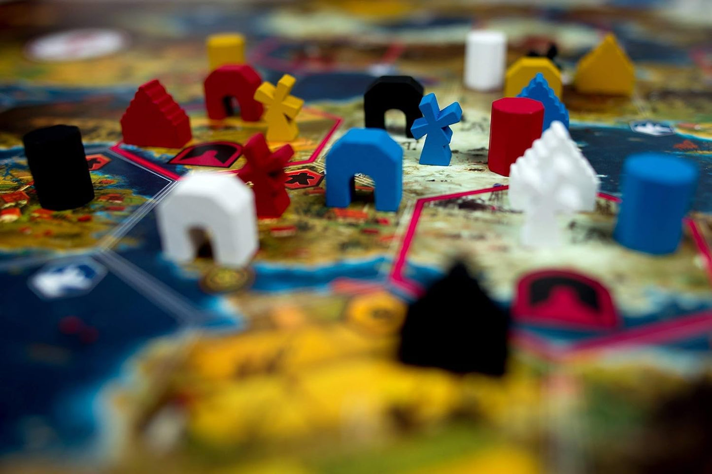 Stonemaier Games: Scythe (Base Game) by Jamey Stegmaier | an Engine-Building, Area Control Strategy Board Game with Mechs, Set in Dieselpunk 1920+