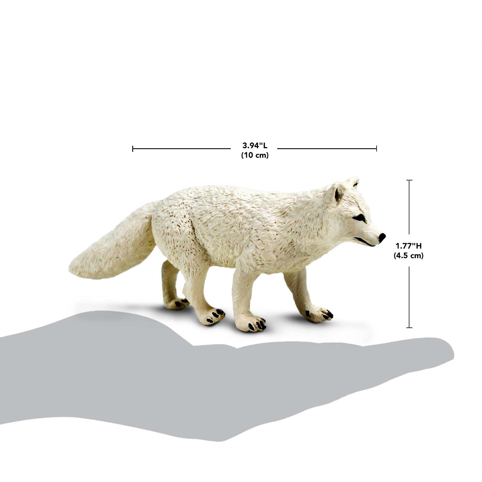 Safari Ltd. Arctic Fox Toy Figure | North American Wildlife Collection | Non-Toxic and BPA Free | Toy Animals | Suitable for Ages 3 and Up
