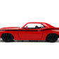 Jada Toys Big Time Muscle 1:24 1973 Plymouth Barracuda Die-cast Car Red/Black, Toys for Kids and Adults