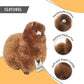 AlpacaNext Alpaca Stuffed Animal Crafted in Fluffy Luxury Wool - Hypoallergenic & Ultra-Soft Toy Perfect for Cute Nursery Decor and a Huggable