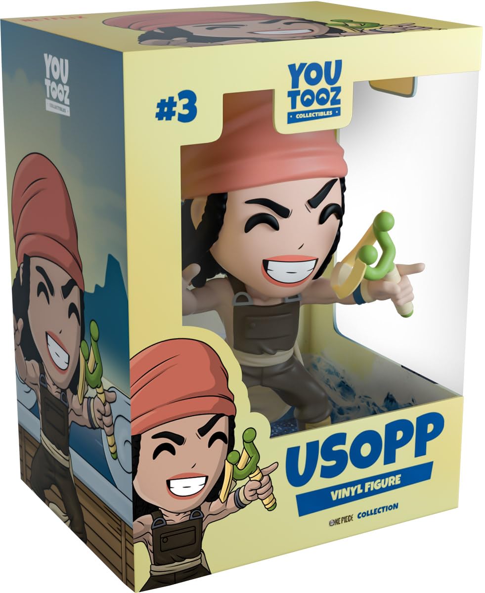 Youtooz Usopp 4.5" Vinyl Figure, Collectible from One Piece Collection