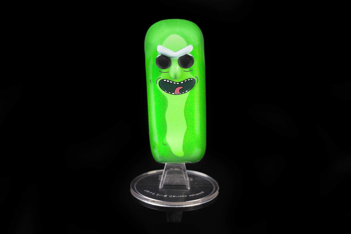Funko San Diego Comic-Con 2019 Pop! Rick & Morty: Pickle Rick Glow-In The-Dark Vinyl Figure, Multicolor, 3.75 inches