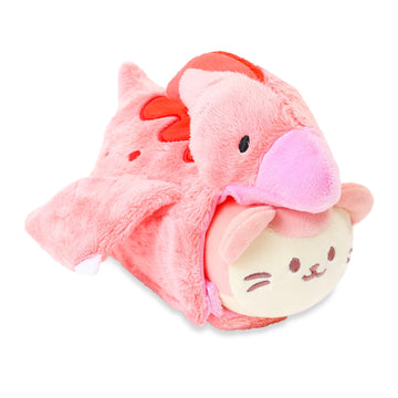 Anirollz Stuffed Animal Plush Toy - 6" Small Dinosaur Outfitz Doll | Soft, Squishy, Warm, Cute, Comfort, Safe | Birthday Kittiroll Dino Pillow Kawaii