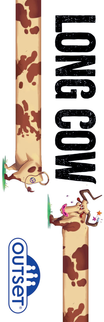 Outset Media Long Cow Competitive Card Game - an Udderly Ridiculous Card Game - for 2 to 5 Players Ages 8+ Years