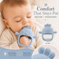 Infant Toys 0-6, Teething Toys 3-6 6-12 Months, Anti Drop Hand Teethers Baby Chew Toys for Teething Relief, Silicone Teether Pacifier Teething Mitten