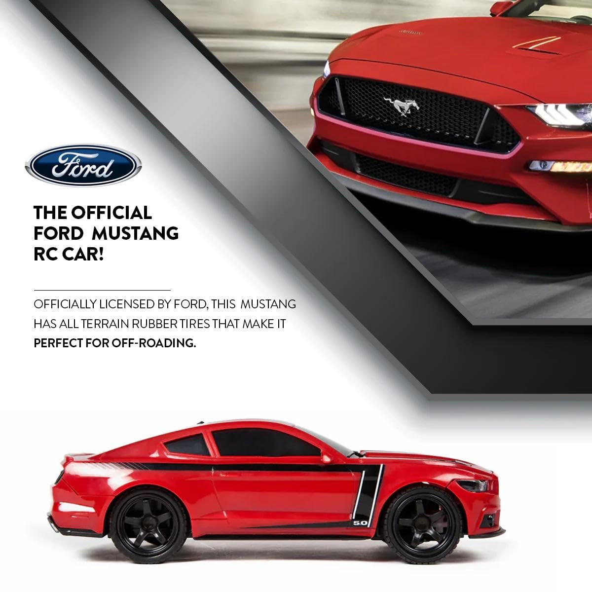 World Tech Toys 1:24 Licensed Ford Mustang RC Car