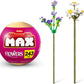 ZURU MAX Premium Garden Building Bricks Collection, Long Flowers Set with 2 Flowers, up to 233 Pieces, 10 Designs to Collect