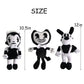 YZONU 3PCS Anime Plush Toys Bendy Doll Cute Game Horror Plush Soft Stuffed Animals Plush Toys for Kids and Game Fans