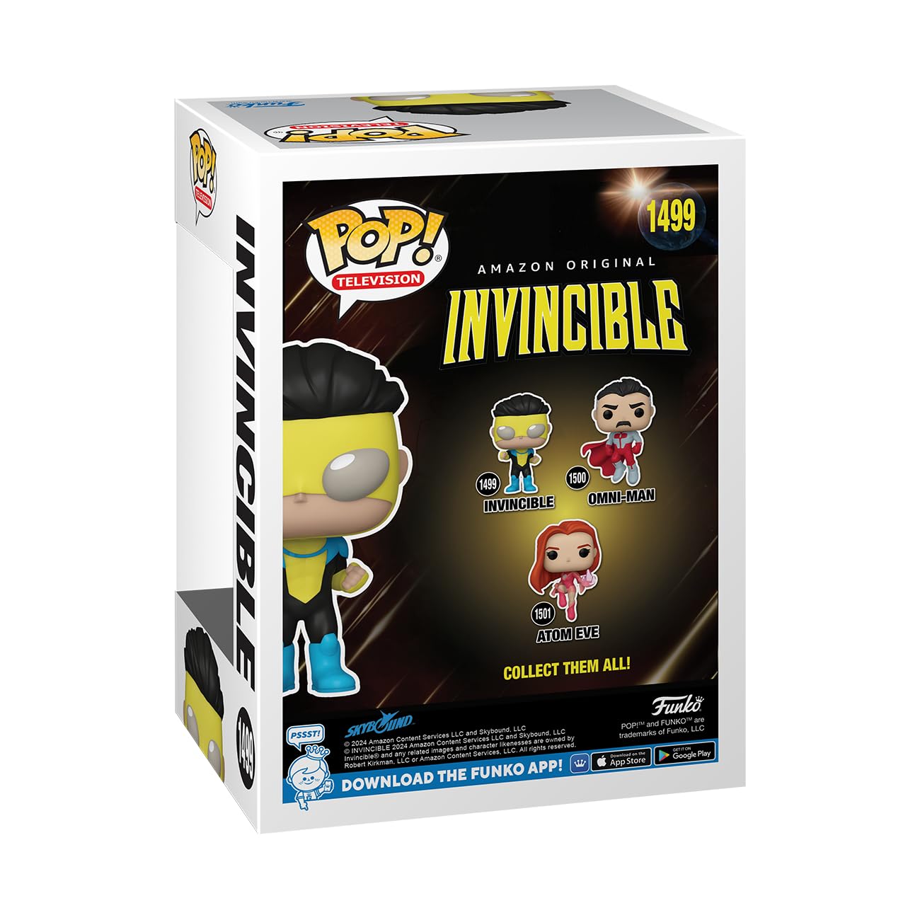 Funko Pop! Television: Invincible - Mark Grayson - Invincible - Collectable Vinyl Figure - Gift Idea - Official Merchandise - for Kids & Adults - TV