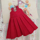 XiDonDon BJD Doll Clothes Cute Sundress Shirt for Blyth,Ob24,Licca,Azone BJD Doll Accessories Clothing (Red Set)