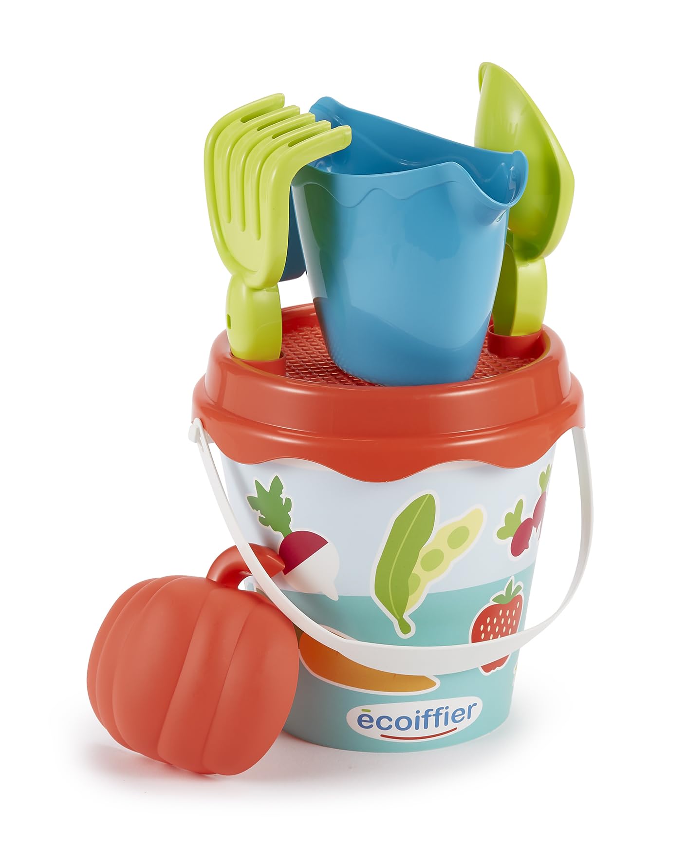 Jouets Ecoiffier 4282 Filled Bucket 17 cm Beach Game for Children from 18 Months