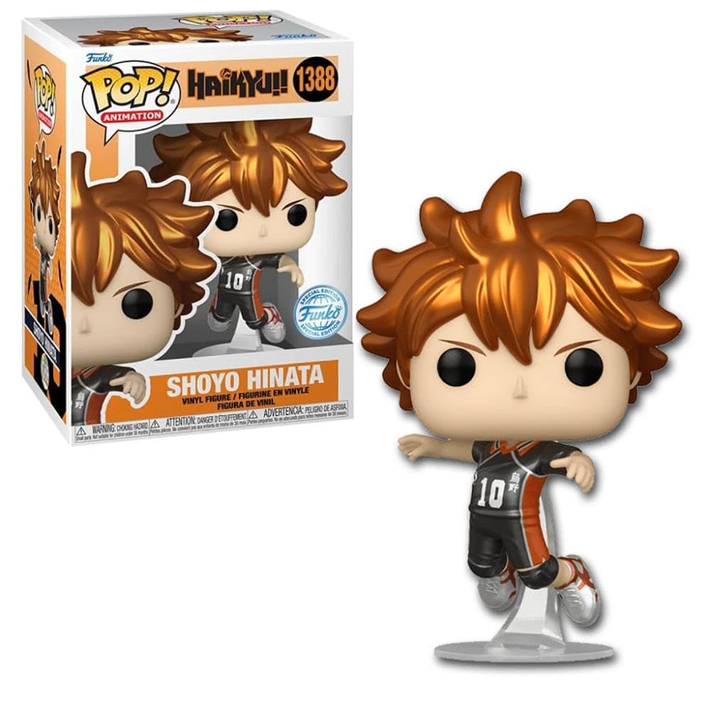 Pop! Animation: Haikyu!! - Shoyo Hinata *Metallic* (BAM Books A Million Exclusive)