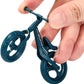 ZLmoue Mini Finger Mountain Bike, Desktop Decoration Cycling Figure, Small Mountain Cycling Figure Finger Playing