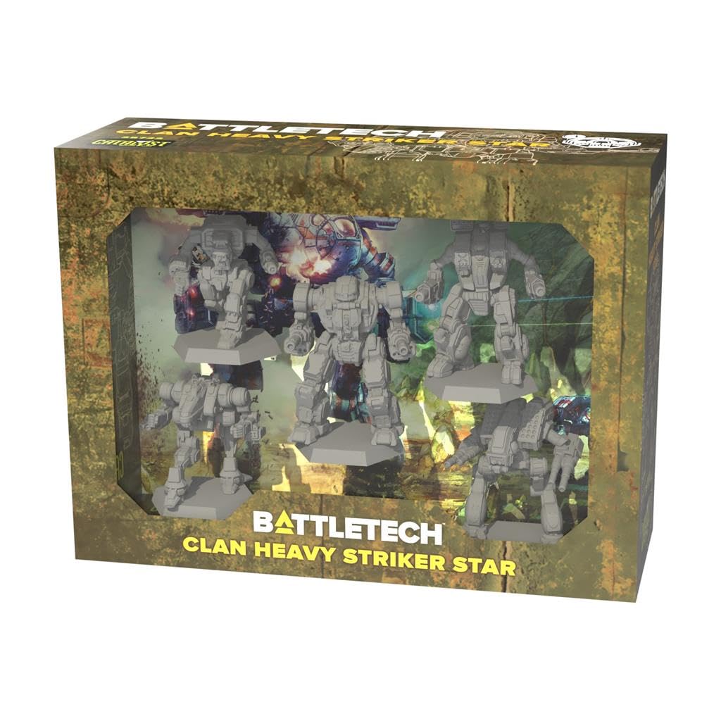 Catalyst Game Labs BattleTech Clan Heavy Striker Star