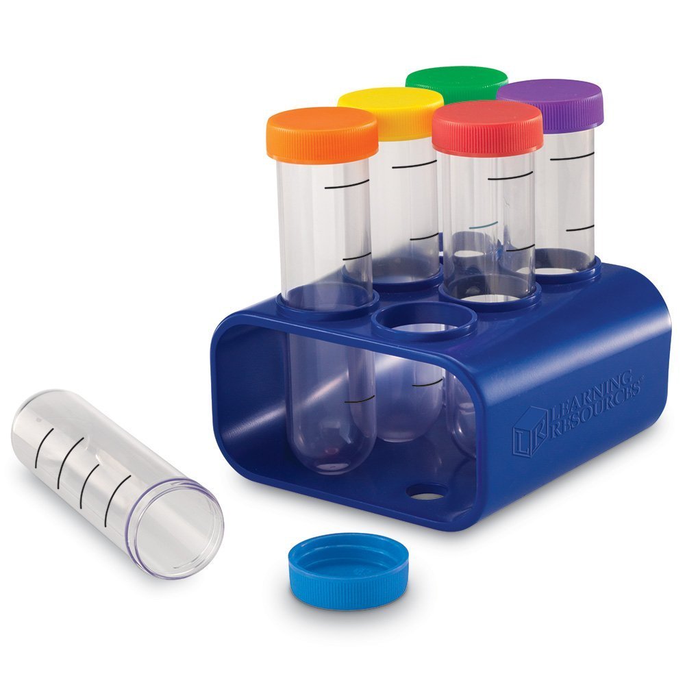 Learning Resources Primary Science Jumbo Test Tubes with Stand