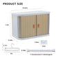 Foldable Doll Wardrobe Storage Box Compatible with Labubu Clothes with 10 Hangers & Rod - Stackable Organizer Cabinet for 15/17cm Doll Clothes