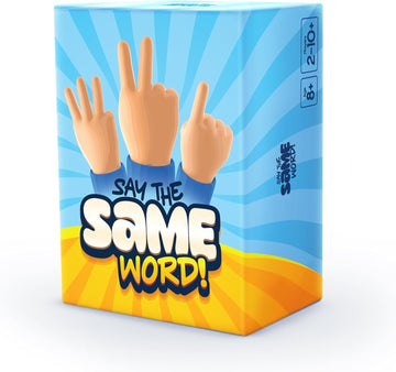 Say The Same Word Fast-Paced Party 120 Word Card Game for Families, Couples & Friends-Fun, Easy-to-Learn Games for Boredom, Game Night, Social